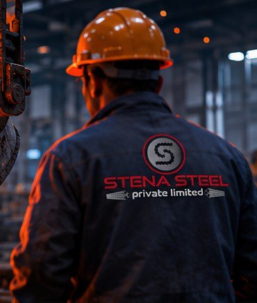 Stena Steel team member on the shop floor